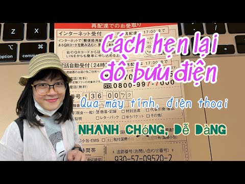 Video Cách hẹn lại đồ bưu điện nhanh chóng, dễ dàng qua điện... - youtube