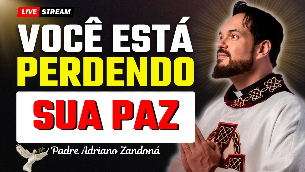 Sua Mente Está Sendo Roubada Pelo Excesso de Informações | Padre Adriano Zandoná