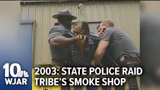 20 years ago: State police raid tribe's smoke shop