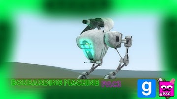 Gmod Bombarding Machine (Pac3 show case)
