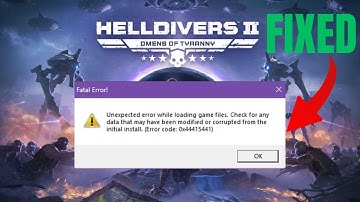 How To Fix Helldivers 2 Error Code 0x44415441 (Quick Fix, Error Fixed 100%)