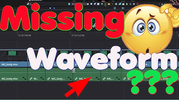 Troubleshooting: Restoring Missing Waveforms in DaVinci Resolve"