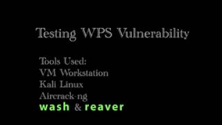 WPS Vulnerability Test with Reaver screenshot 5