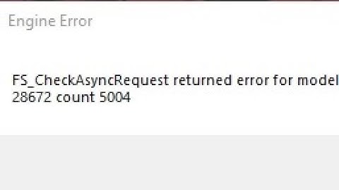 Fix Apex Legends FS_CheckAsyncRequest Returned Error for model NOINFO | Apex Legends Engine Error
