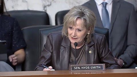 Senator Hyde-Smith Questions Mississippi Sweet Potato Farmer on Risks Without a New Farm Bill