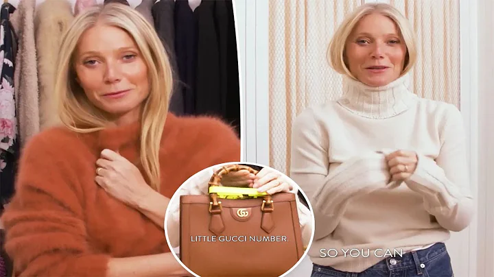 Inside Gwyneth Paltrow's closet: cashmere sweaters, luxury purses, and more.=