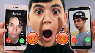 DO NOT CALL CALL LUCAS AND MARCUS AT THE SAME TIME!! (THEY HAD A HUGE ARGUMENT!) screenshot 2
