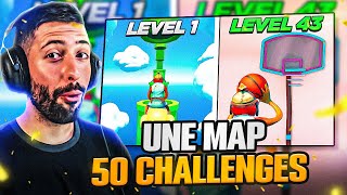 JE DOIS RELEVER 50 SUPER CHALLENGES SUR FORTNITE ! 🤯