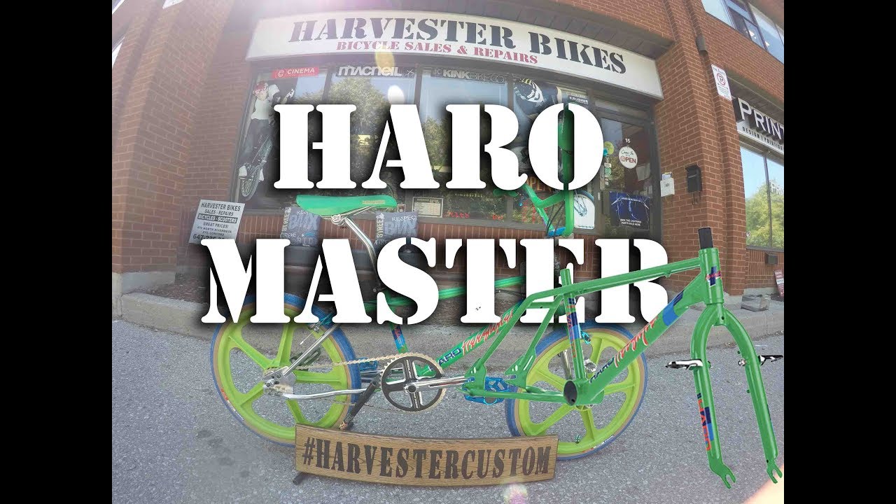 CUSTOM Haro Master OLD SCHOOL BMX @ Harvester Bikes