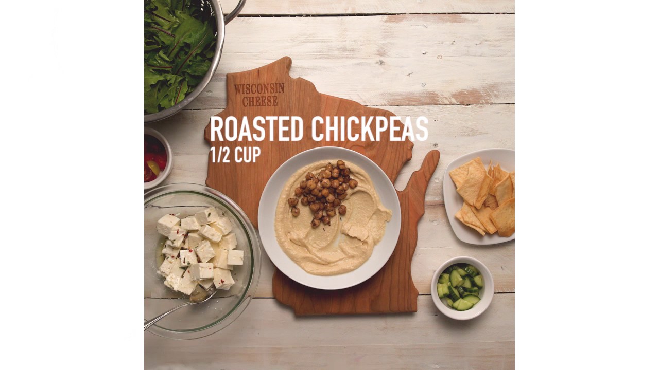 Hummus Bowl with Marinated Feta and Roasted Chickpeas YouTube