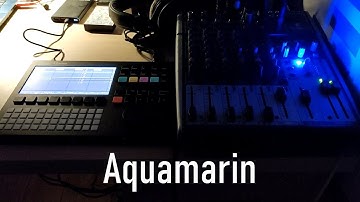 MARTWY ROBOT PROJEKT - AQUAMARIN | #polyend  #tracker  | 4 channels DRUM