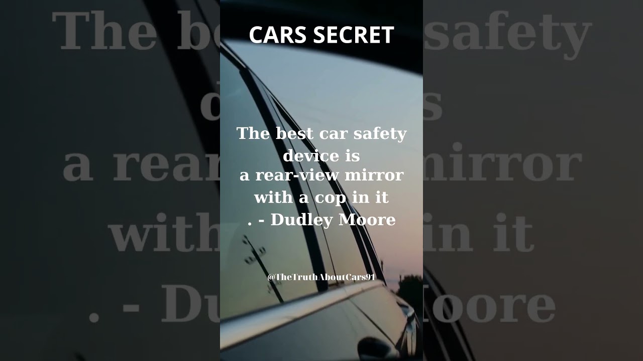Cars Secret - The best car safety device is 