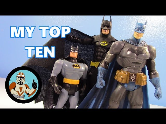 My Top 10 Favorite BATMAN Action Figures! | Jcc2224 - YouTube