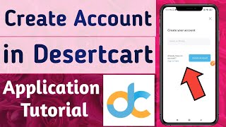 How to Create Account in Desertcart App screenshot 1