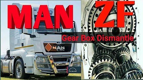 ZF Gearbox Dismantle, MAN ZF GEARBOX DISMANTLE
