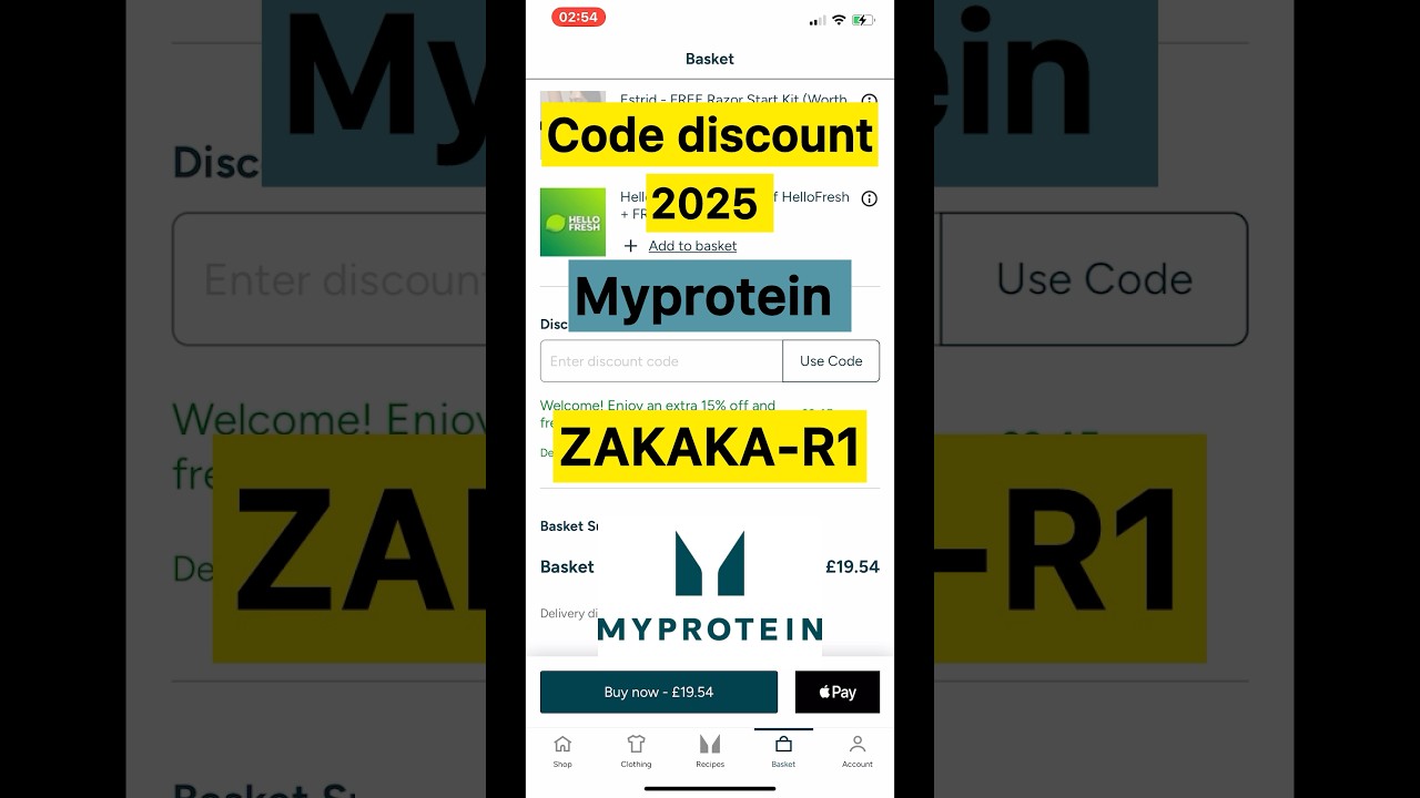 How to get discount on myprotein app  | code coupon Myprotein | code promo Myprotein uk 