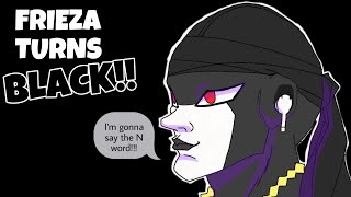 Frieza turns BLACKK (rdcworld1 animation)