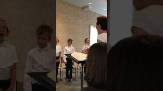 Luke 3rd grade musical 2 of 3
