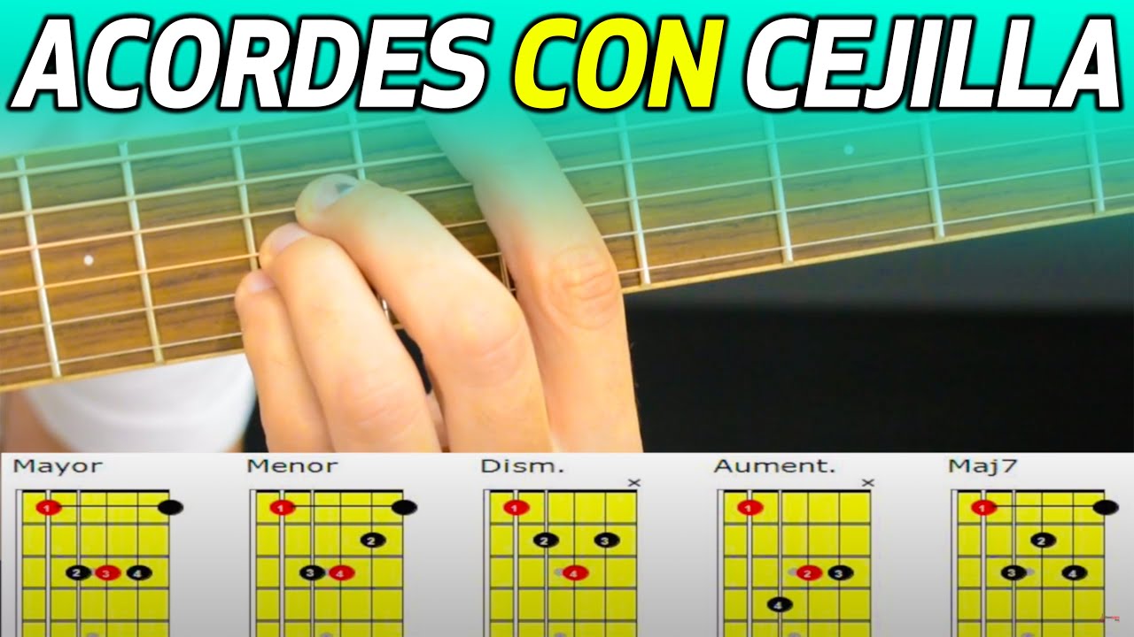 📌 Aprende Todos los ACORDES con CEJILLA TÓNICA en Quinta Cuerda shorts YouTube 📌 Aprende Todos los ACORDES con CEJILLA TÓNICA en Quinta Cuerda shorts YouTube