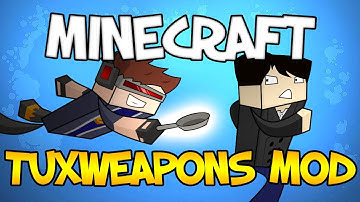 Minecraft Mod Showcase : TuxWeapons Mod