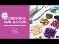 BeadingSchool Bead Bundles Miyuki Twists and Czech Bicones