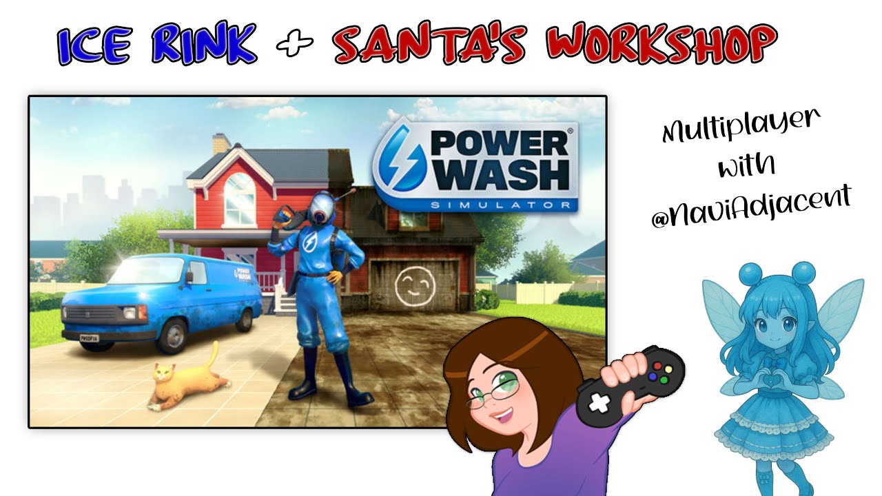 Let's relax to PowerWash Simulator - Multiplayer with @NaviAdjacent