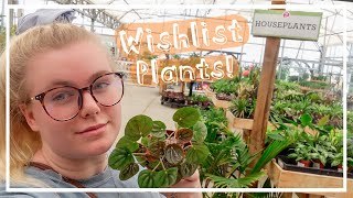Wishlist Houseplant Shopping At A NEW NURSERY! Haul + Plant Tour!