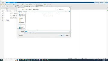 How to use for loop and sprintf command to generate multiple files in MATLAB #matlab #tutorial