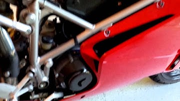 Ducati 749s after timing belt replacement