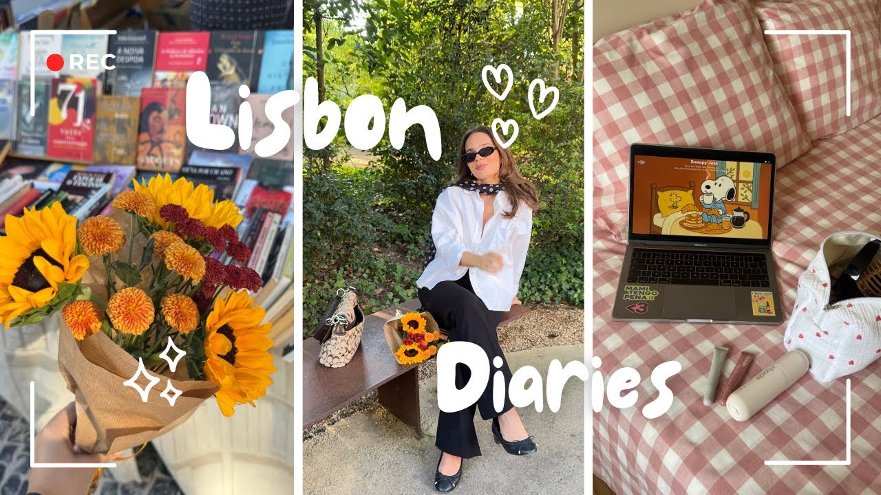Compras, Outdoor Cinema, Blowout Tutorial, Makeup Routine | Lisbon Diaries | Weekly Vlog #19