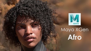 Maya XGen African Hair Tutorial