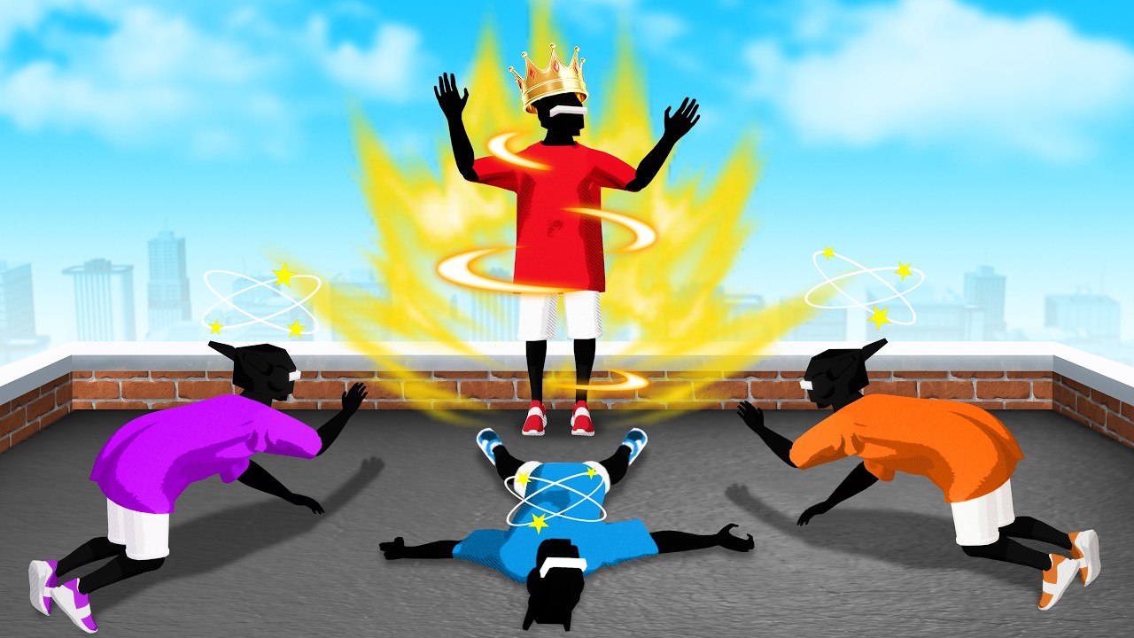 Extreme Tag with My Noob Friends in Realistic Parkour Game!