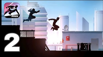 Vector - Gameplay Walkthrough Part 2 - Tutorial & Runner Levels (iOS, Android)