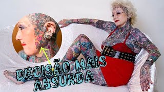 ISOBEL VARLEY as TATUAGENS em seu corpo, 