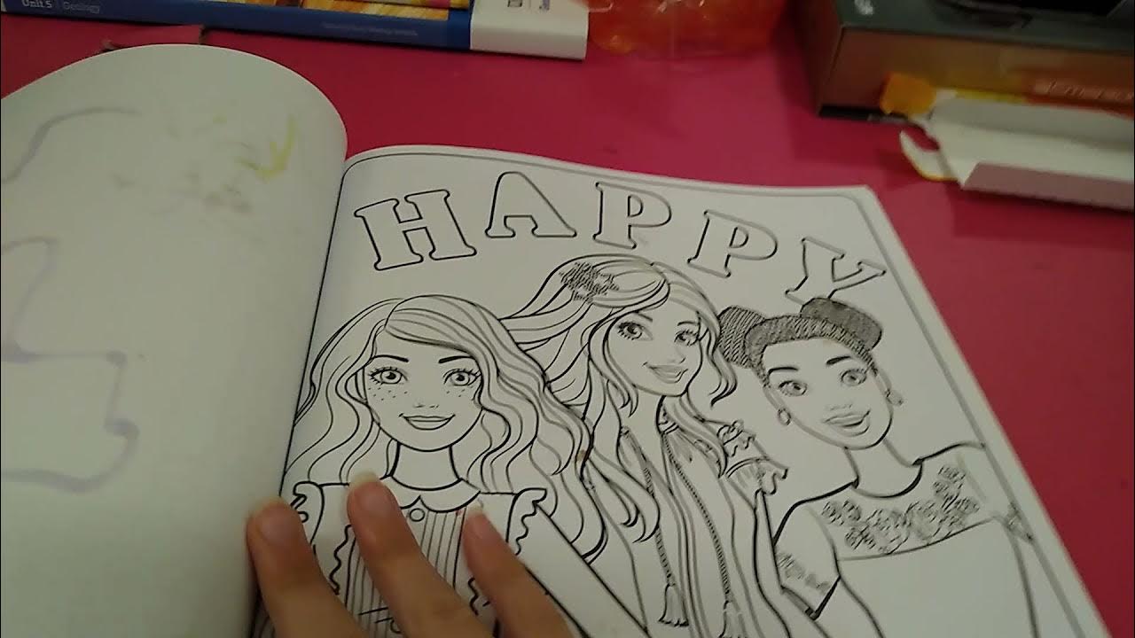 Barbie imagine ink messfree marker YouTube
