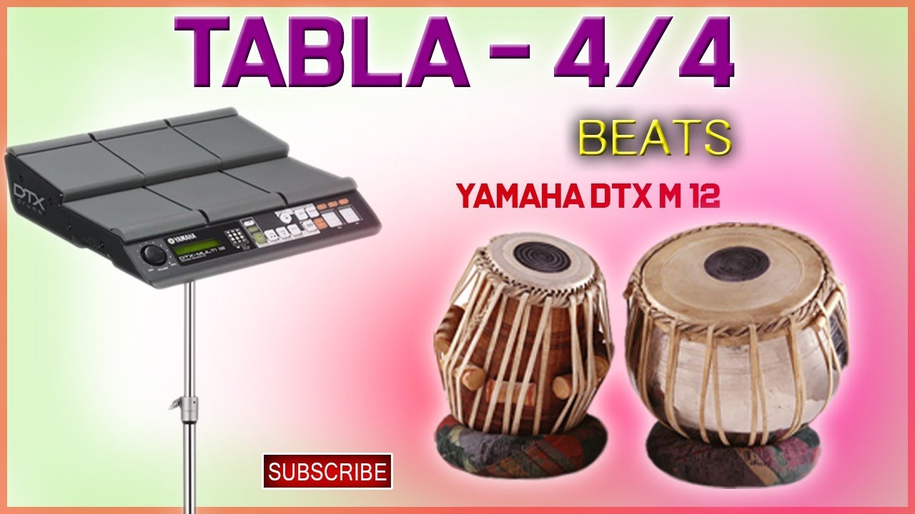 TABLA 4/4 BEATS INDIAN PATCHES BY STEPHEN PADS ON YAMAHA DTX MULTI 12 TONES FOR 2000