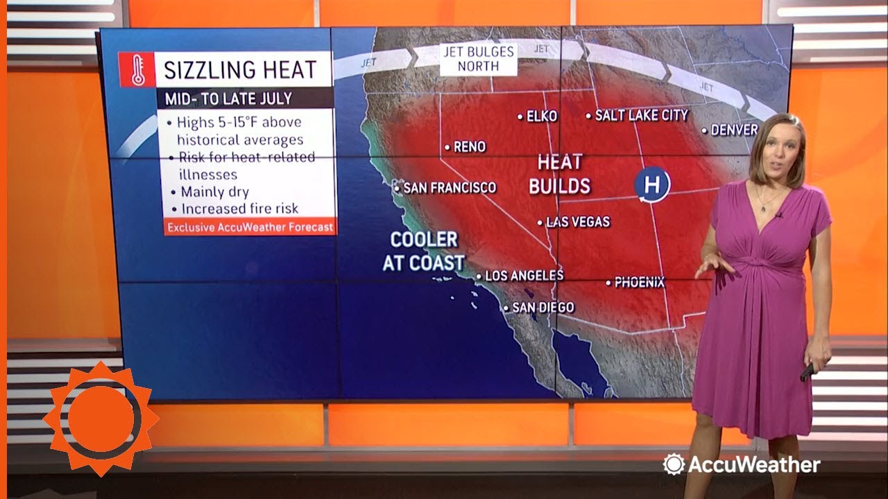 100+ degree heat wave continues in West AccuWeather YouTube