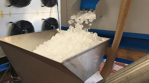 3 Tons/day Tube Ice Machine Introduction [How is tube ice made?]