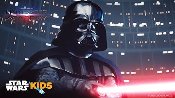 Darth Vader’s Sith Lightsaber Techniques | Lightsaber Academy | @StarWarsKids
