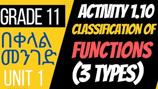 Classification of Functions | Injection | Surjection | Bijection | One-to-One | Onto | Grade 11