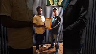 Penyerahan SK Kepada Perwakilan DPW LIRA Papua Tengah