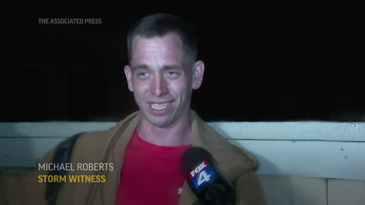 Tornadoes and power outages in Texas and Louisiana