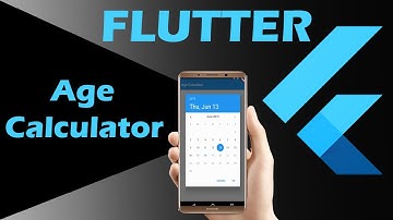 Flutter Age Calculator | Exact Age Calculator in Flutter | Exact age in years, months and days