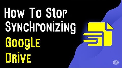 How To Stop Synchronizing Google Drive  How To Disable Turn Off Sync In Google Drive  1