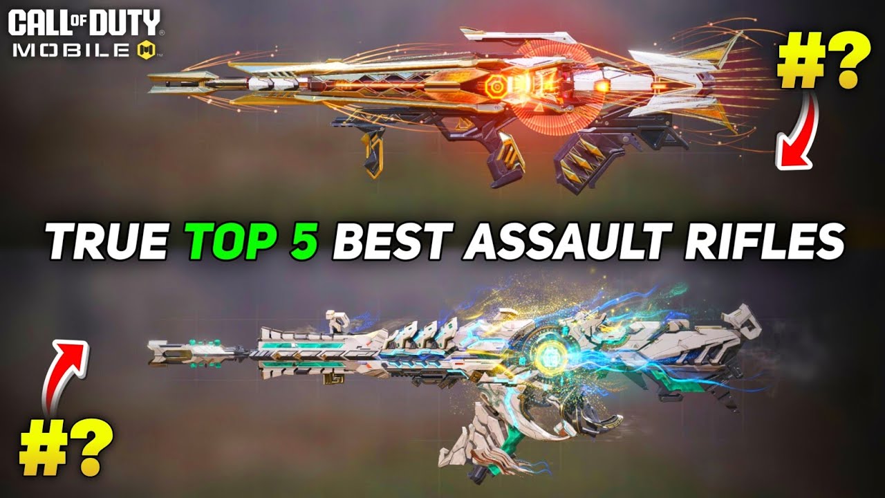 True Top 5 Best Assault Rifles in Cod Mobile Season 3 (2025) #codm ...
