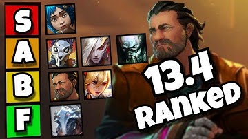 Champion Tier List for Patch 13.4! | TFT Set 13 Ranking Guide