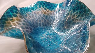 #47  How to Make a Resin Sculpture Bowl  Full Tutorial