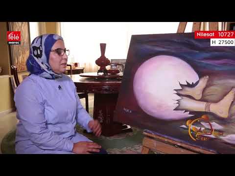 الفنانة التشكيلية نادية خيري تقربنا من بداياتها