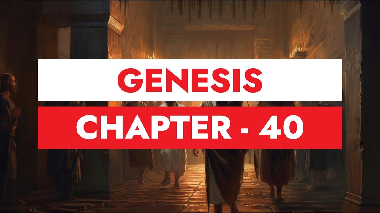 Genesis - Chapter 40 - The Dreams of Pharaoh's Officers