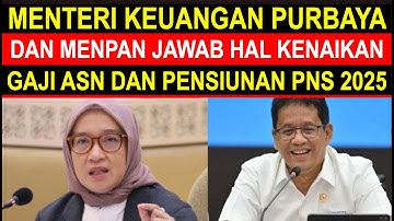 Breaking news oktober 2025 Menteri keuangan Purbaya Menpan jawab kenaikan gaji ASN dan pensiunan PNS